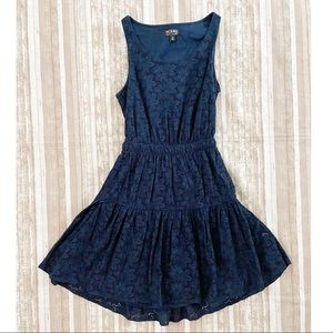 The Webster Miami for Target Navy Eyelet Dress